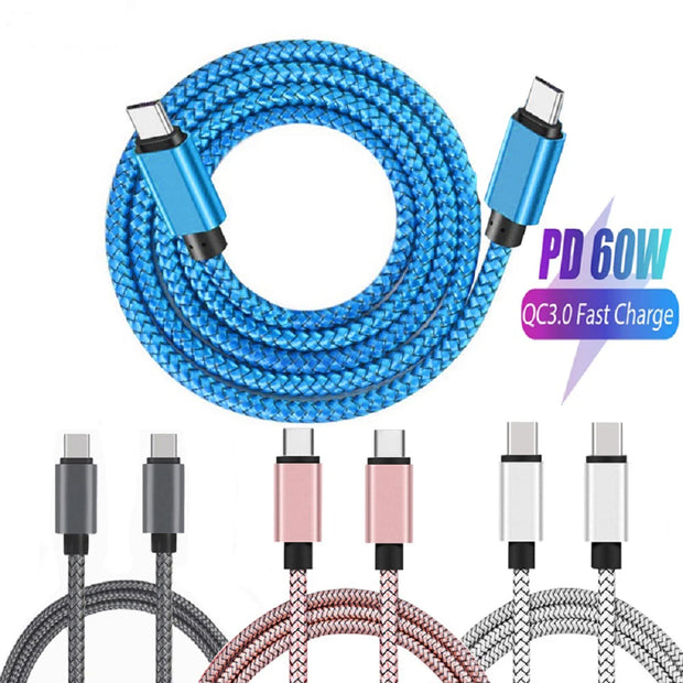 60W Type C to Type C Expansion Link Cable Fast Charging