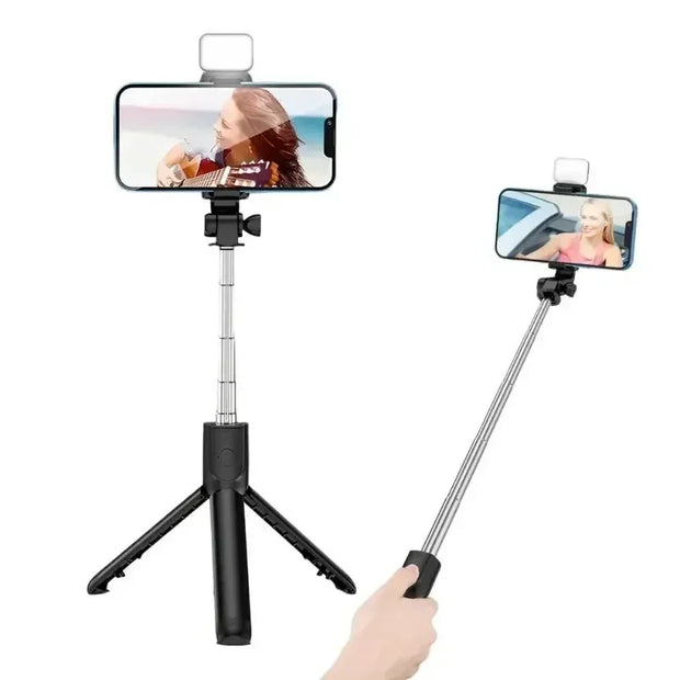 360 Rotation Selfie Stick Tripod