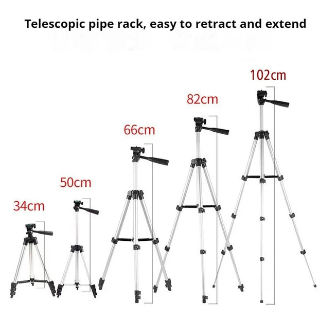DSLR Flexible Extendable Travel Lightweight Tripod Stand