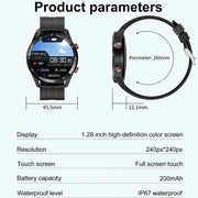 HW20 ECG+PPG Bluetooth Call Smart Watch