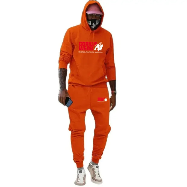 Sets Tracksuit Man Set Men's Two Piece Jogging Women Pieces Women's Sports Clothing Sport Pants Sweatsuit Pant Fashion Brand Top