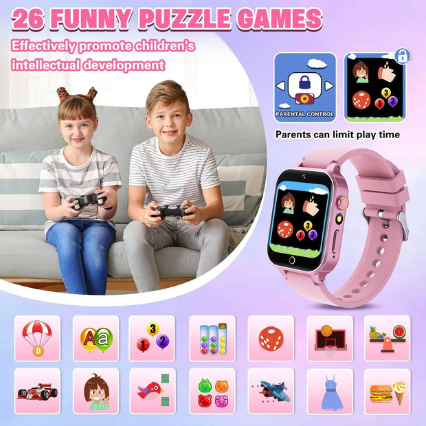 2025 New Kids Game Smart Watch