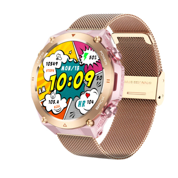 Outdoor Sports Fitness Tracking Waterproof Watch