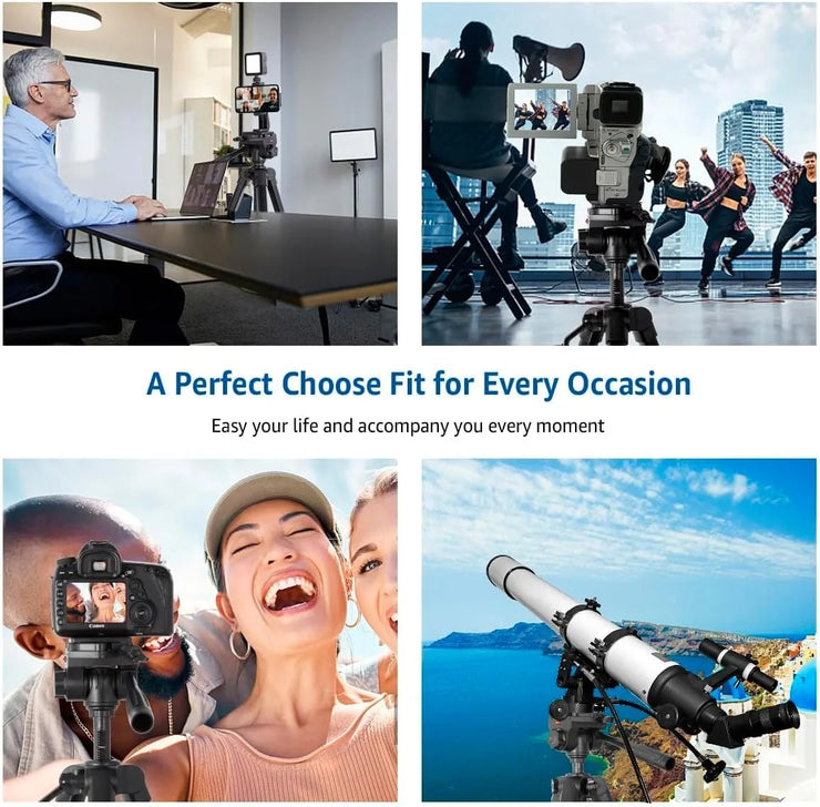 New 74" DSLR Camera Tripod