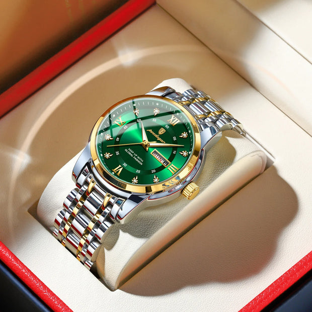 Men Quartz Stainless Steel Sports Watches