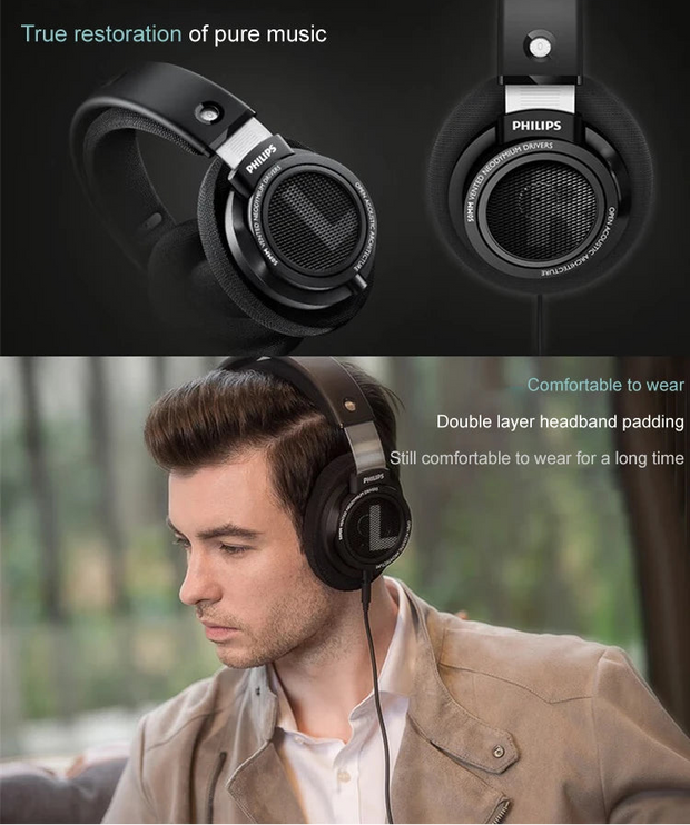Philips Original SHP9500 Wired Headphones
