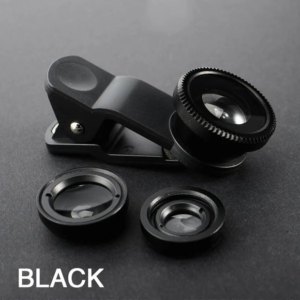 3in1 Fisheye Phone Lens