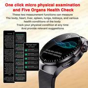 High-precision ECG Blood Lipids Risk Smart Watch