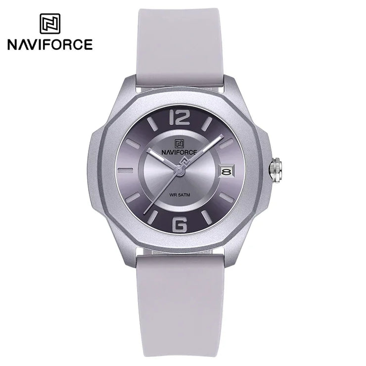 NAVIFORCE NF7107 Quartz Calendar Waterproof and Shockproof Watches for Women Clocks