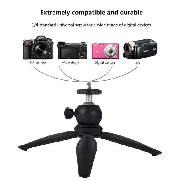 PULUZ 20cm Pocket Plastic Tripod