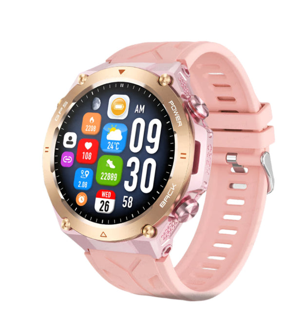 Outdoor Sports Fitness Tracking Waterproof Watch