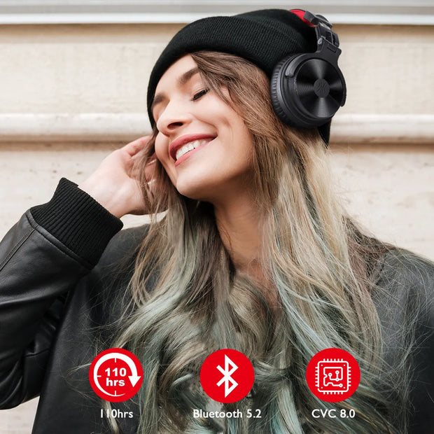 Oneodio 110h Wireless Bluetooth 5.2 Headset