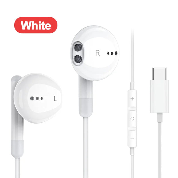 New Type-C Wired Headphones