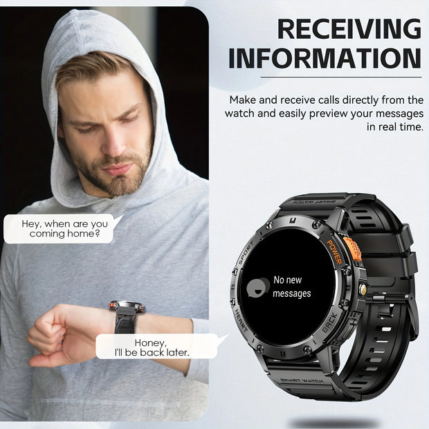 New Military Outdoor Sport Smart Watch