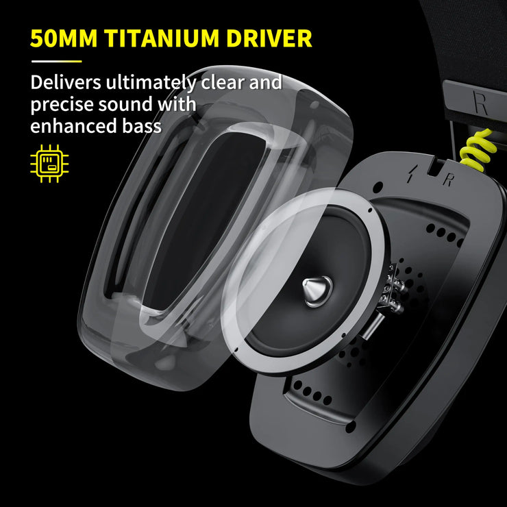 BINNUNE BW06 2.4GHz Wireless Gaming Headset