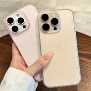 New Soft Matte Candy Transparent Phone Case
