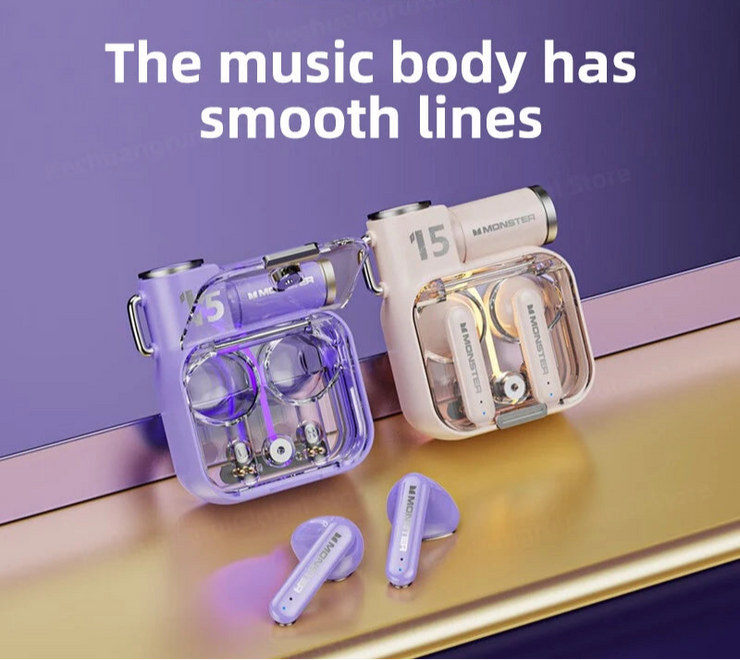 Original Monster XKT15 Wireless Bluetooth 5.3 Earphones