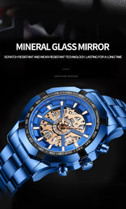 BINBONG Business Men's Watches Waterproof Calendar Luminous Fashion Quartz Watch For Man Stainless Steel Male Clock Reloj Hombre