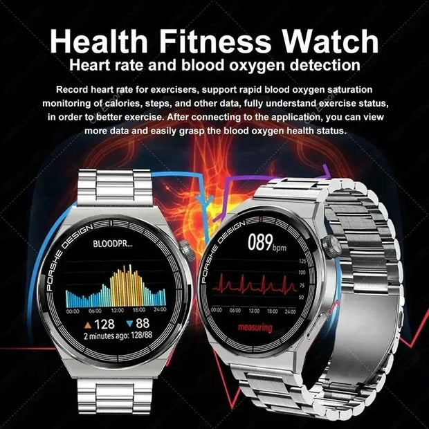 New HD Screen Bluetooth Call GPS Tracker Watch