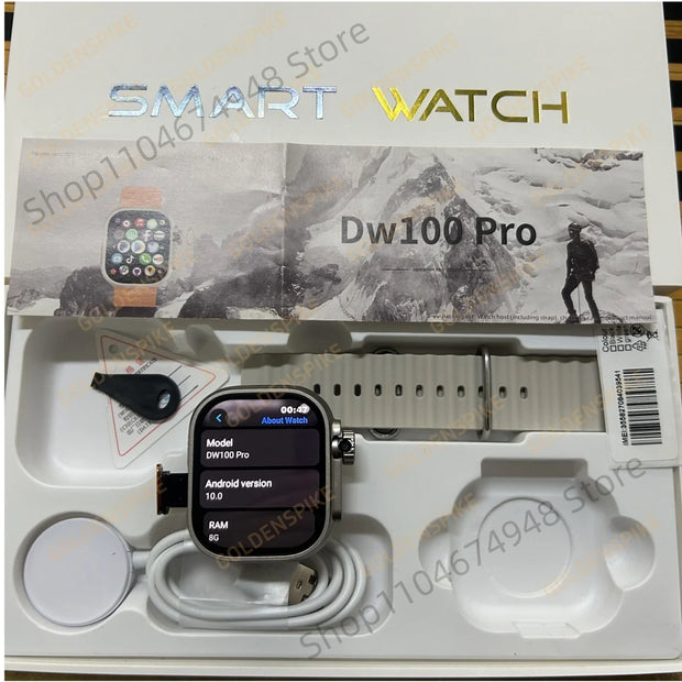 DW100 Pro Android 4G Smartwatch