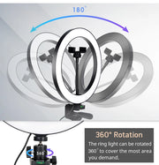 New  LED Ring Light Phone Tripod