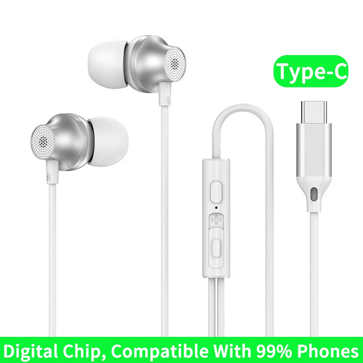 New Digital Chip Wired Earphone