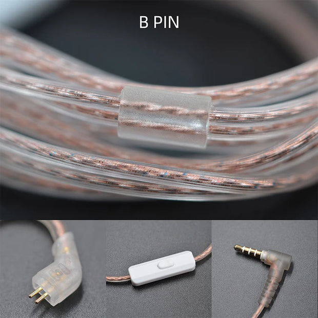 High-Purity Copper Cube Mixed Upgrade Earphone