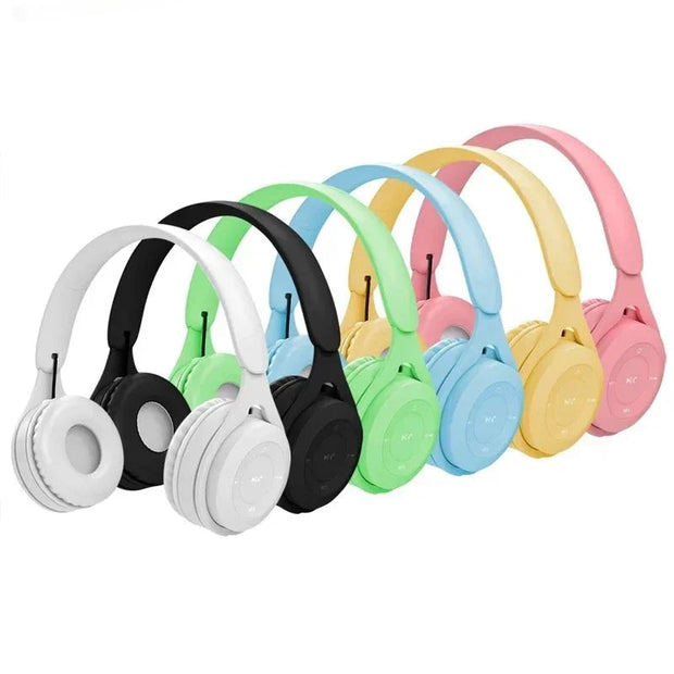 Y08 Macaron Wireless Bluetooth Headphones