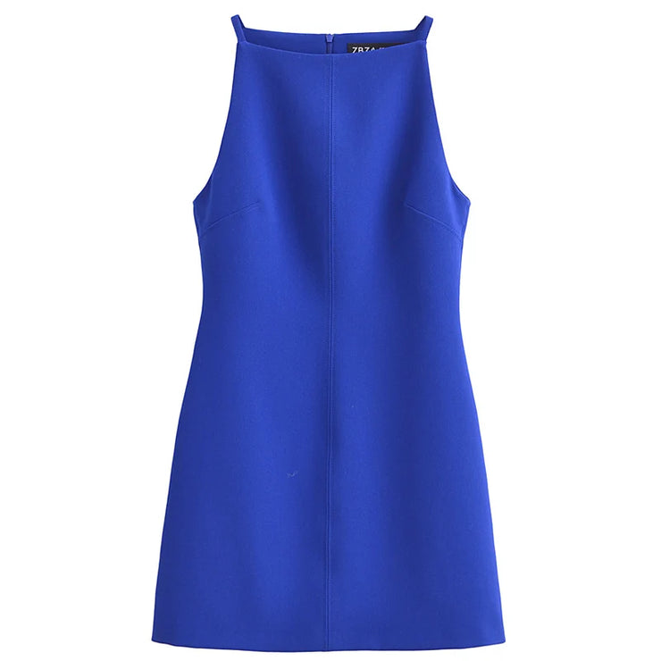 HXAO Fashion Summer Dresses 2024 Womens Dresses Bodycon Sleeveless Mini Dress White Red Blue Black Yellow Dress Vacation Dresses