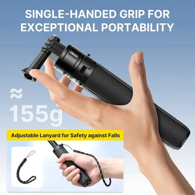 Ulanzi MT-74 Go-Quick II Magnetic QR Action Camera Extension Tripod