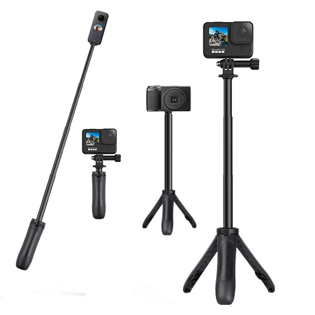 New Extendable Selfie Stick Portable Vlog Tripod Stand