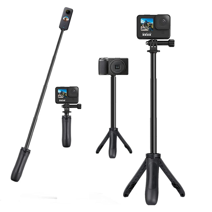New Extendable Selfie Stick Portable Vlog Tripod Stand