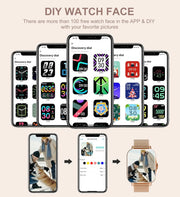 Women Fitness Tracker Smartwatch