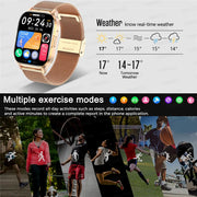 Women AMOLED Screen Bluetooth Call  NFC Sport Watch