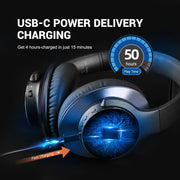 Oneodio A10 Bluetooth 5.4 Headphones