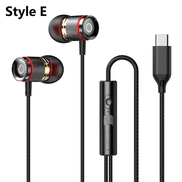 New Wired Headset USB C Gamer Headphones