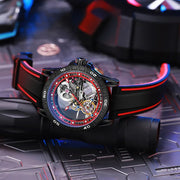Men's Casual Mechanical Watch Automatic Luxury Brand New Sport Watches Man Hollow Out Fashion Waterproof Business Luminous Clock