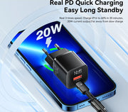20W GaN USB Type C Charger