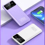 100000mAh Power Bank 120W Super Fast Charging