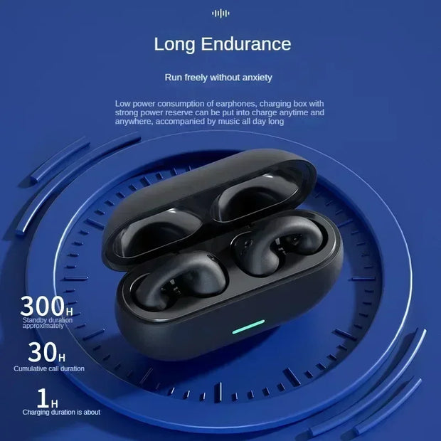 NEW Bluetooth 5.3 Wireless Conduction Headphones