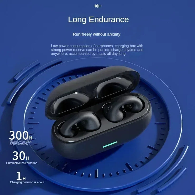 NEW Bluetooth 5.3 Wireless Conduction Headphones