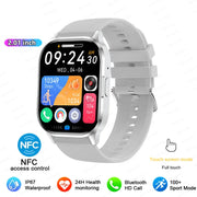 Women AMOLED Screen Bluetooth Call  NFC Sport Watch
