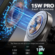 15W Magnetic Phone Holder Mount Charger