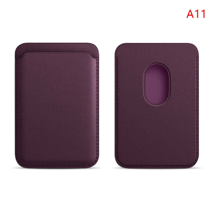 New Magnetic Leather Wallet Case