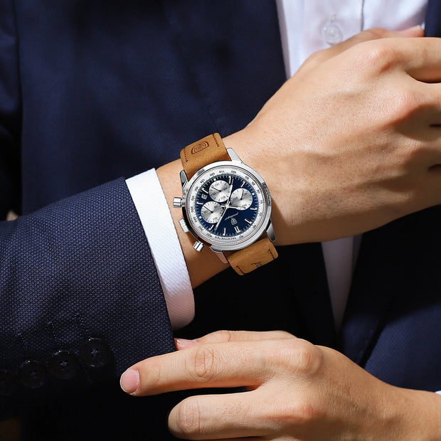 High Quality Waterproof Chronograph Luminous Wristwatch