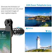 APEXEL 22X Telephoto Lens