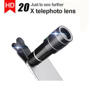 12X Telephoto Mobile Phone Zoom Lens