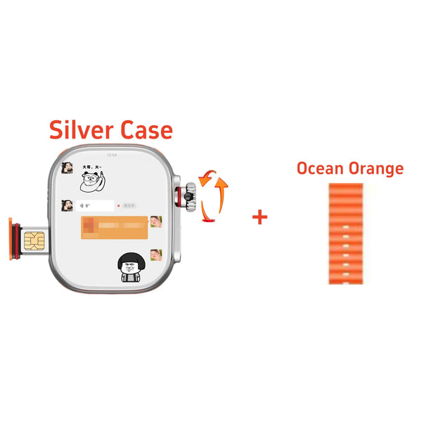 100% Original CDS9 S10 Ultra 4G Android Smart Watch
