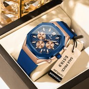 Men Waterproof Luminous Chronograph Wristwatch
