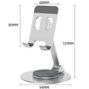 New Metal 360° Rotating Desk Mobile Phone Holder Stand